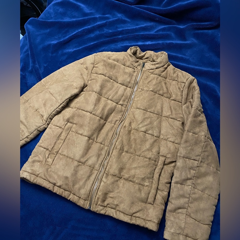 Banana republic faux suede jacket